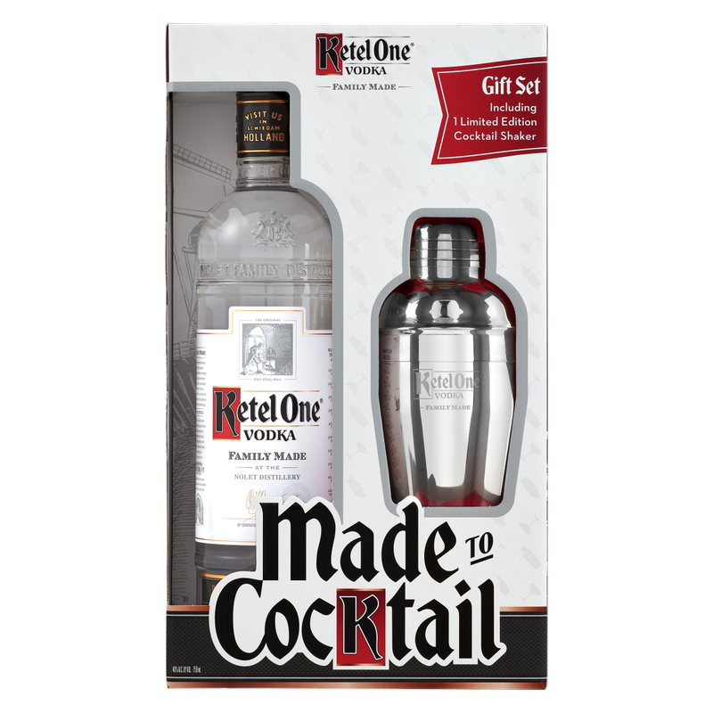 Ketel One Vodka Gift Set 750 ml (80 Proof)