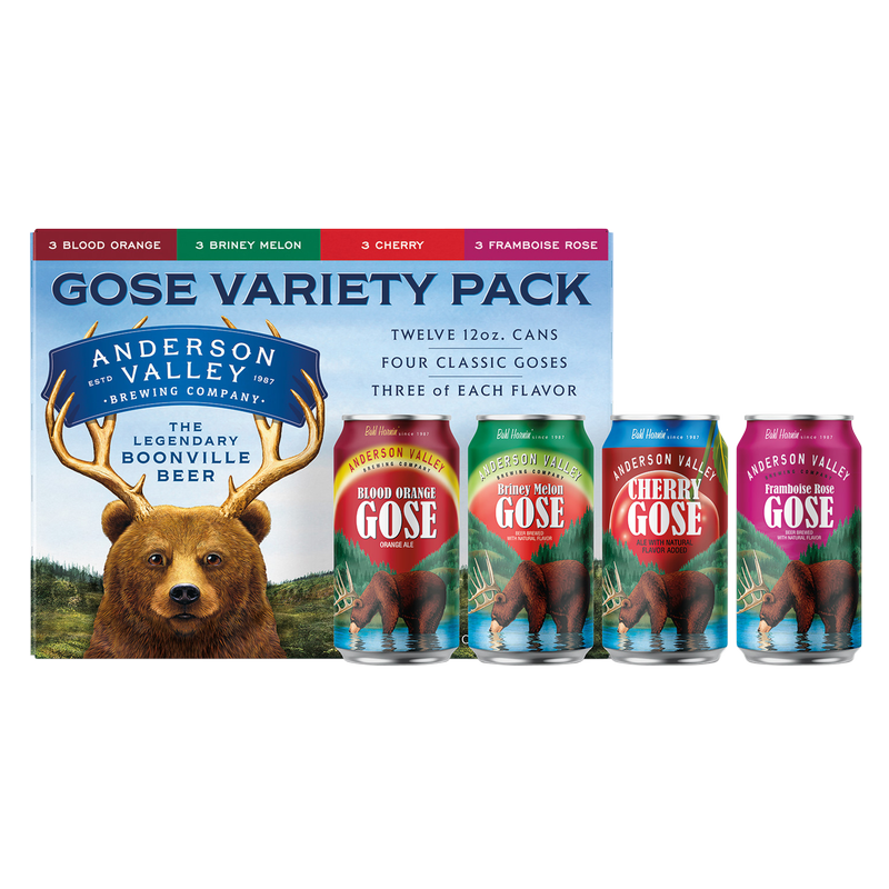 Anderson Valley Brewing Company Gose Variety 12pk 12oz Can 4.2% ABV
