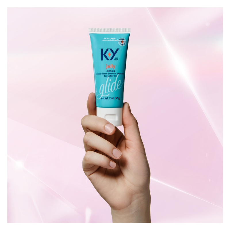 K-Y Water Based Personal Lubricant Jelly 2 oz
