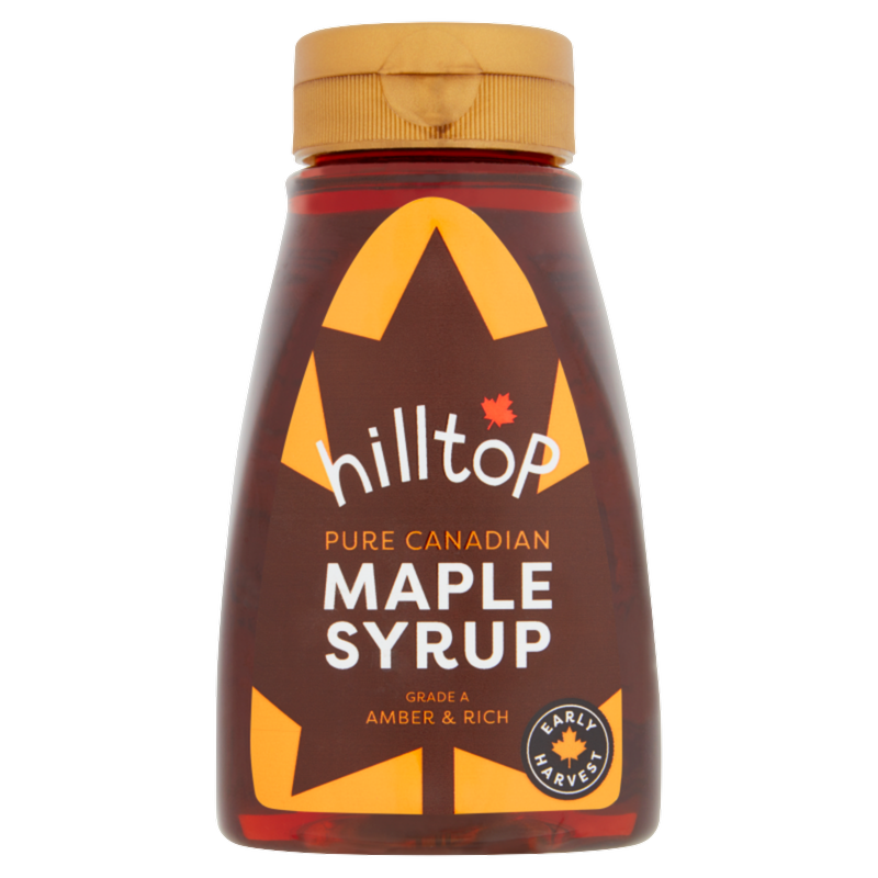 Hilltop Grade A Amber Maple Syrup, 230g