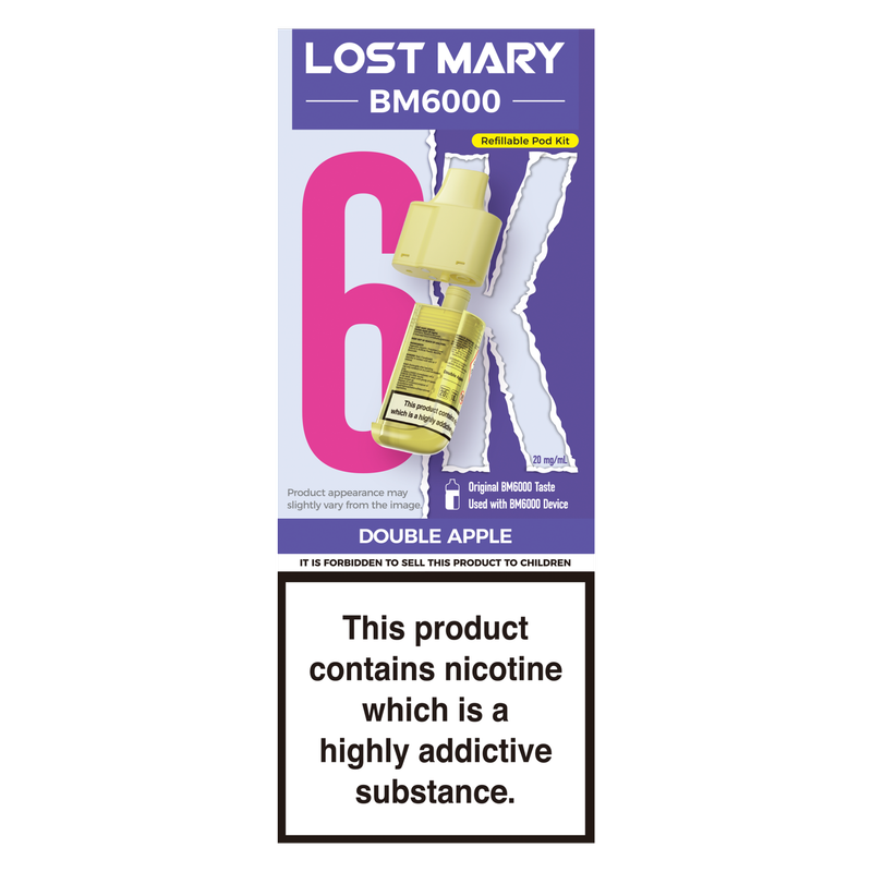 lost mary refillable pods Lost Mary Nera Fullview Refill Pods main image 0
