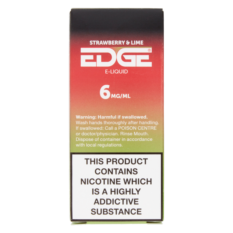 Edge Strawberry & Lime E-Liquid 6mg/ml, 10ml