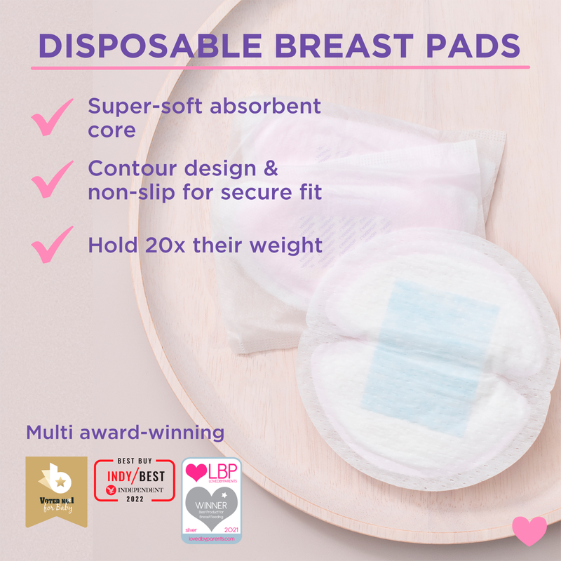 Lansinoh Disposable Breast Pads, 60pcs : Bath & Beauty fast