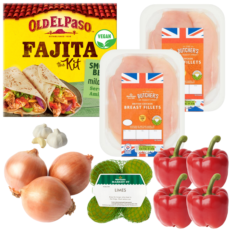Chicken & Lime Fajitas Bundle