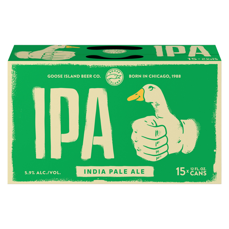 Goose Island IPA 15pk 12oz Can 5.9% ABV