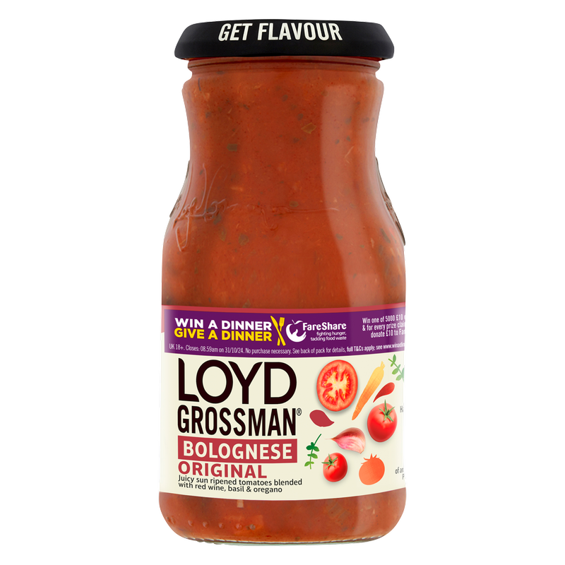 Loyd Grossman Bolognese Original Pasta Sauce, 350g