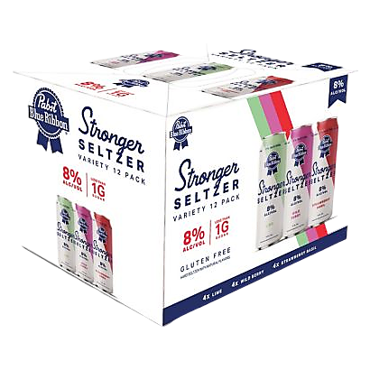 Pabst Stronger Seltzer Variety Pack 12pk 12oz Can