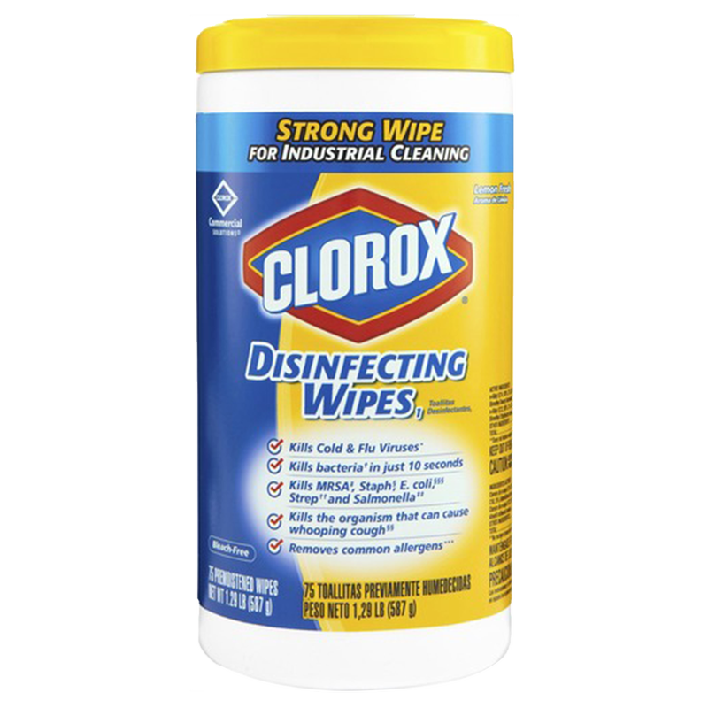 Clorox Lemon Fresh Disinfecting Wipes 75ct