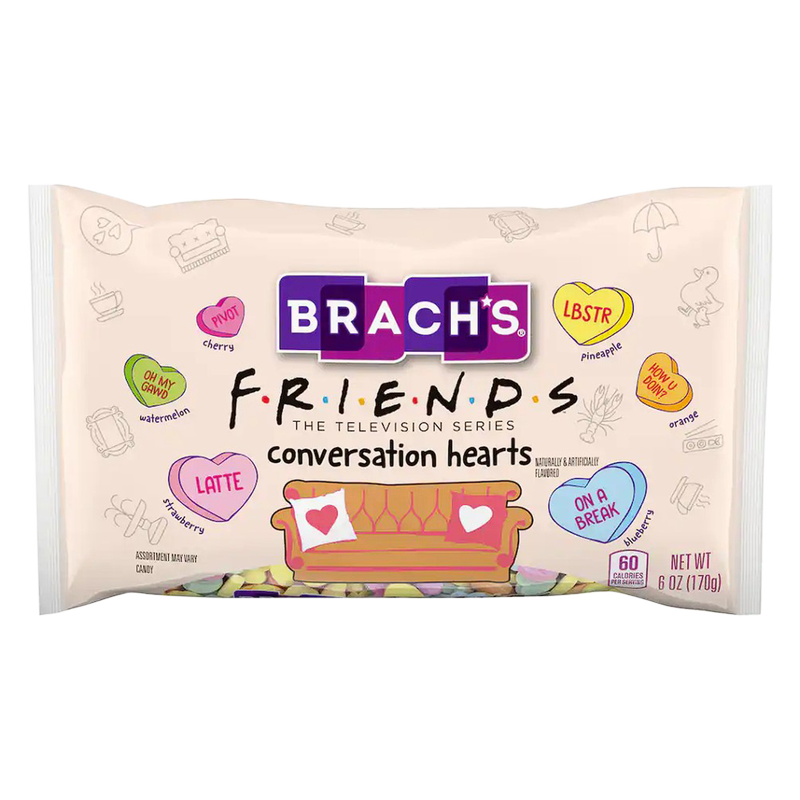 Brach's Friends Conversation Hearts 6oz