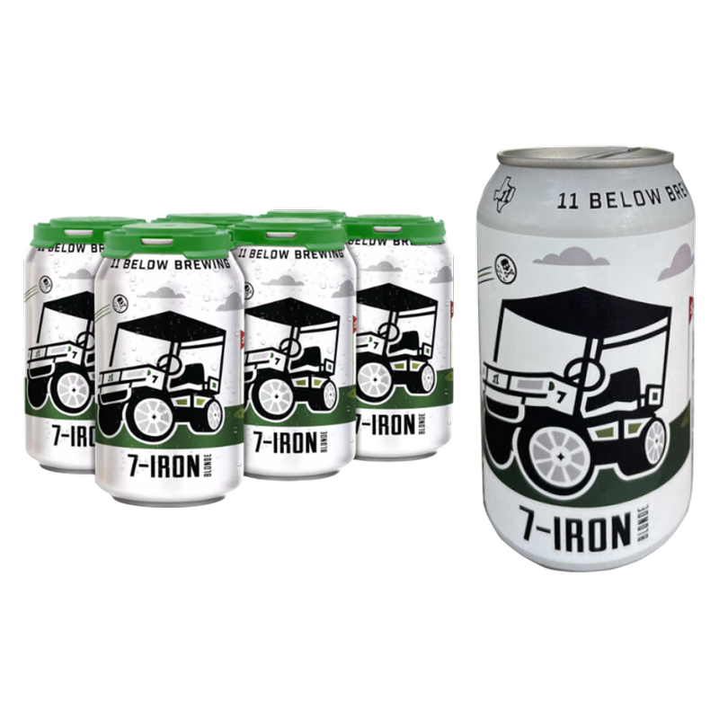 11 Below Brewing 7-Iron 6pk 12oz Can 4.5% ABV