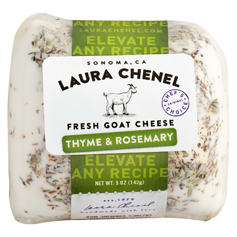 Laura Chenel Chabis Thyme & Rosemary Fresh Goat Cheese - 5oz