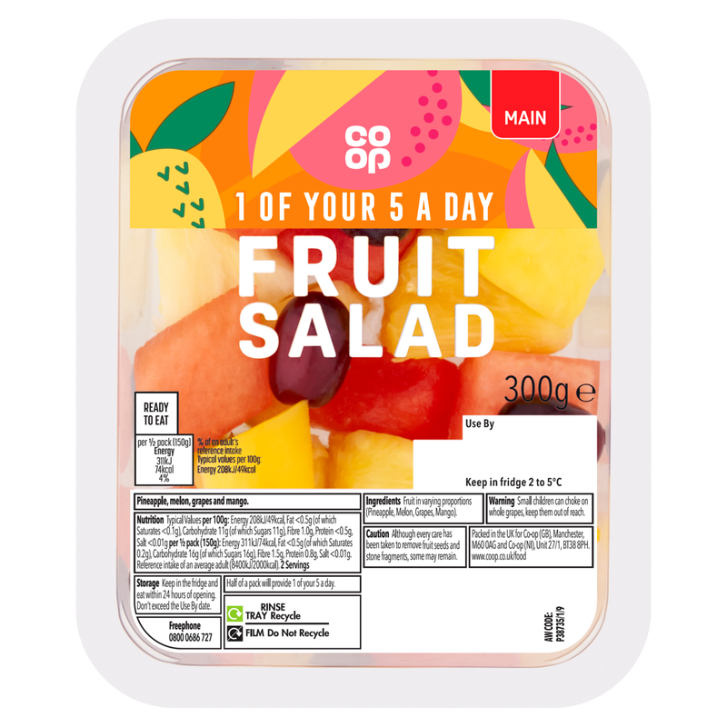Co-op Exotic Fruit Salad Pot, 300g
