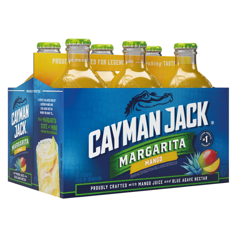 Cayman Jack Mango Margarita 6pk 11.2oz