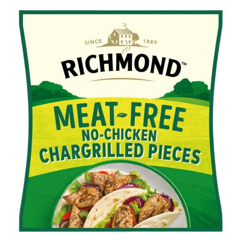 Richmond Meat-Free No-Chicken Chargrilled Pieces, 165g