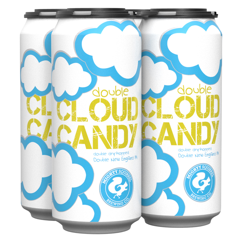 Mighty Squirrel Double Cloud Candy DIPA 4pk 16oz Can 7.8% ABV