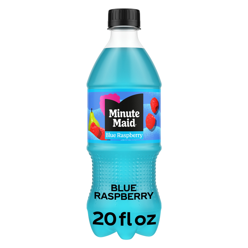 Minute Maid Blue Raspberry 20oz Btl
