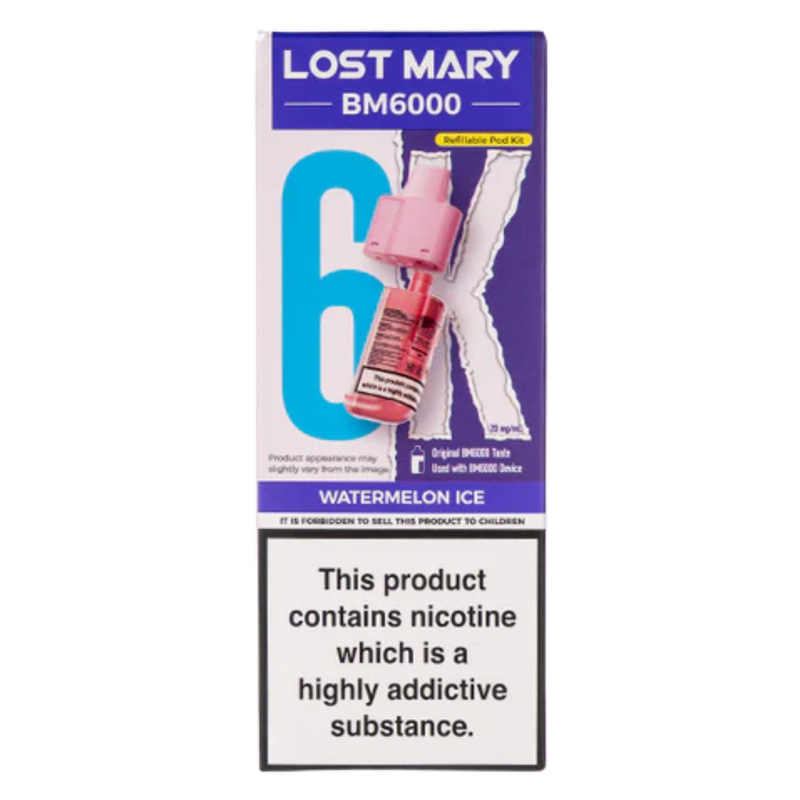 can you get refills for lost mary bm6000 Lost Mary BM6000 Disposable Vape Kit main image 1