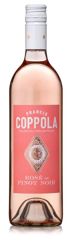 Coppola Diamond Collection Rose of Pinot Noir Wine, California, 750ml