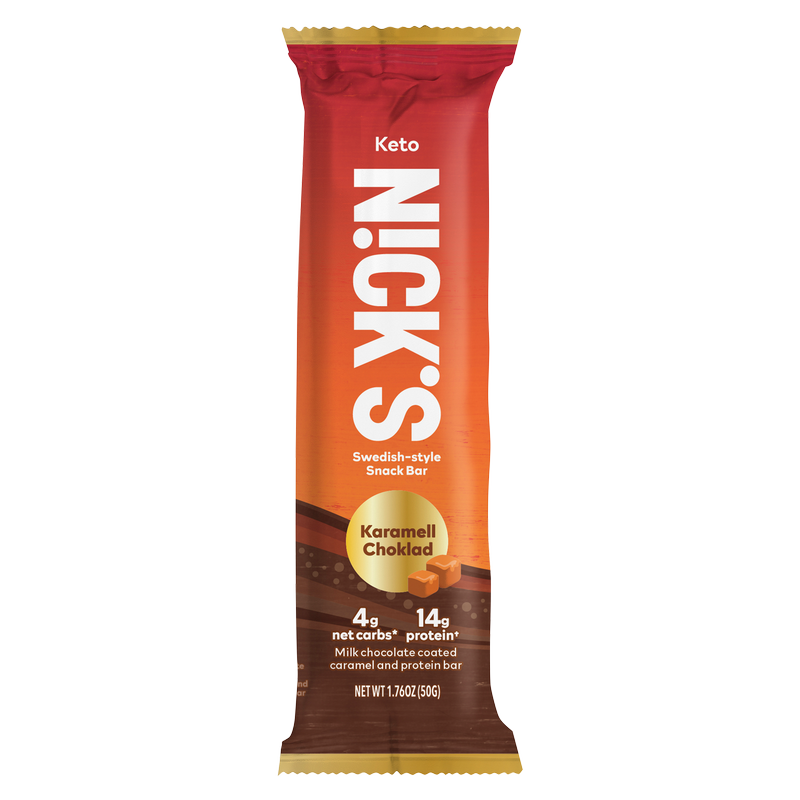 Nick's Karamell Choklad Keto Snack Bar 1.76oz