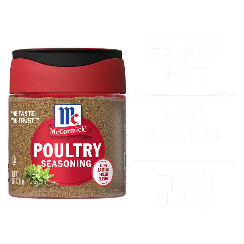 McCormick Poultry Seasoning, 0.65 oz