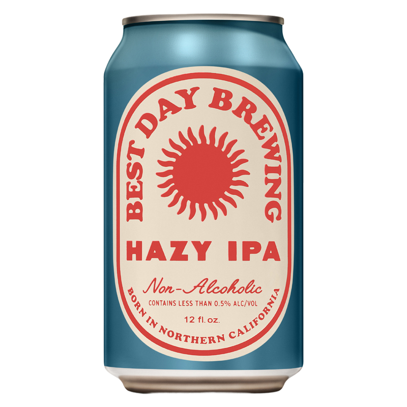 Best Day Hazy IPA Non-Alcoholic 6pk 12oz Can 0.0% ABV