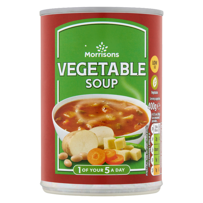 Morrisons Vegetable Soup, 400g