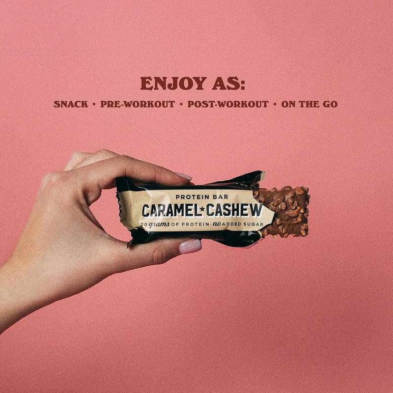Barebells Caramel Cashew Protein Bar Case 12ct