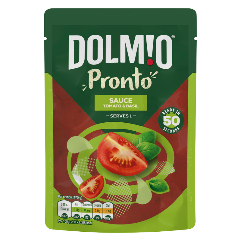 Dolmio Pasta Sauce Tomato & Basil, 170g