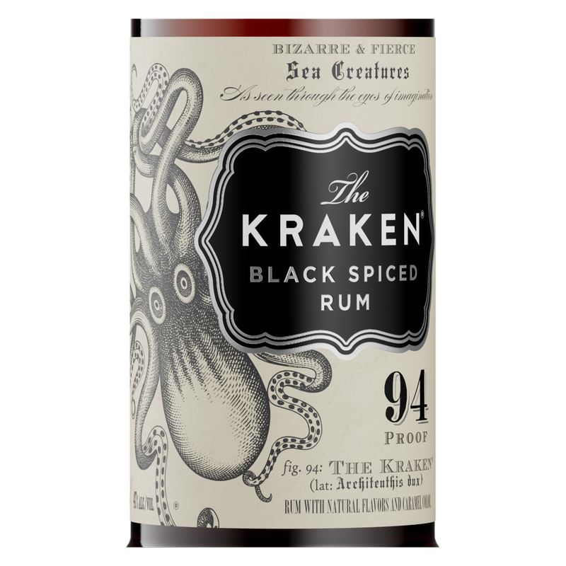 Kraken Black Spiced Rum 50ml (94 proof)