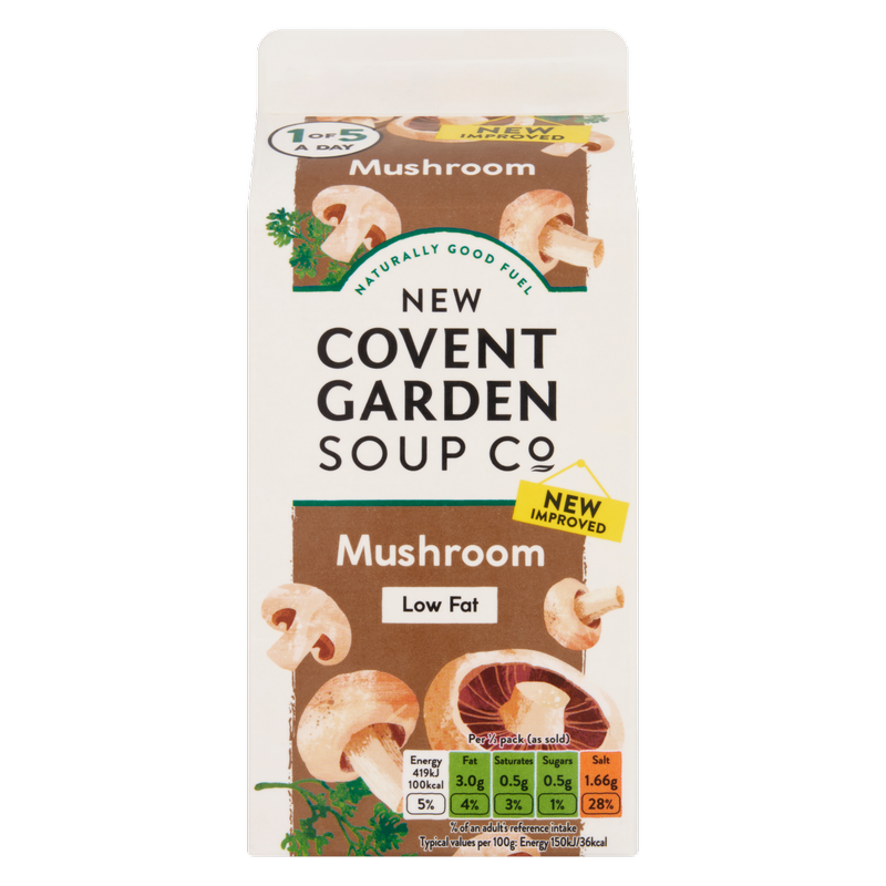 New Covent Garden Soup Co Mushroom Soup, 560g