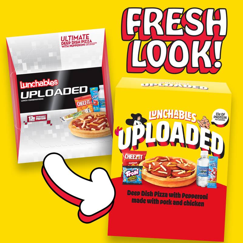 Lunchables Uploaded Pepperoni Deep Dish Pizza - 15oz