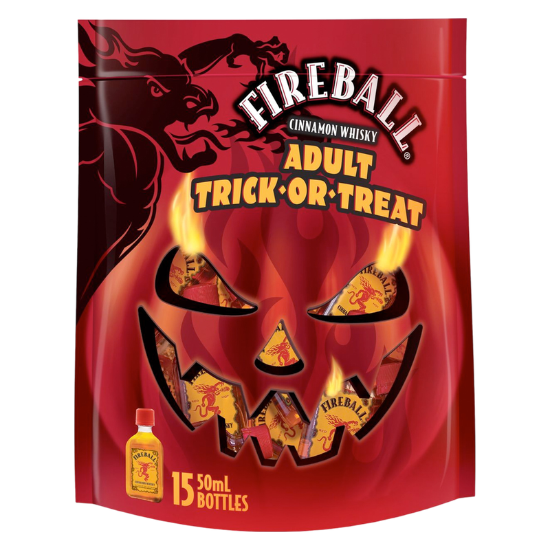 Fireball Trick or Treat 50ml 15pk (33 proof)