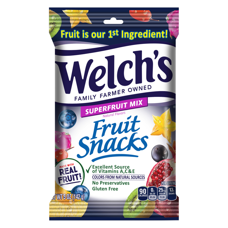 Welch's Fruit Snacks Superfruit Mix, 5oz