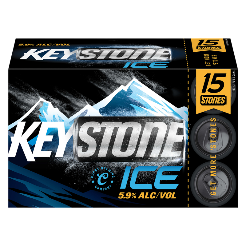 Keystone Ice 15pk 12oz Can 5.9% ABV