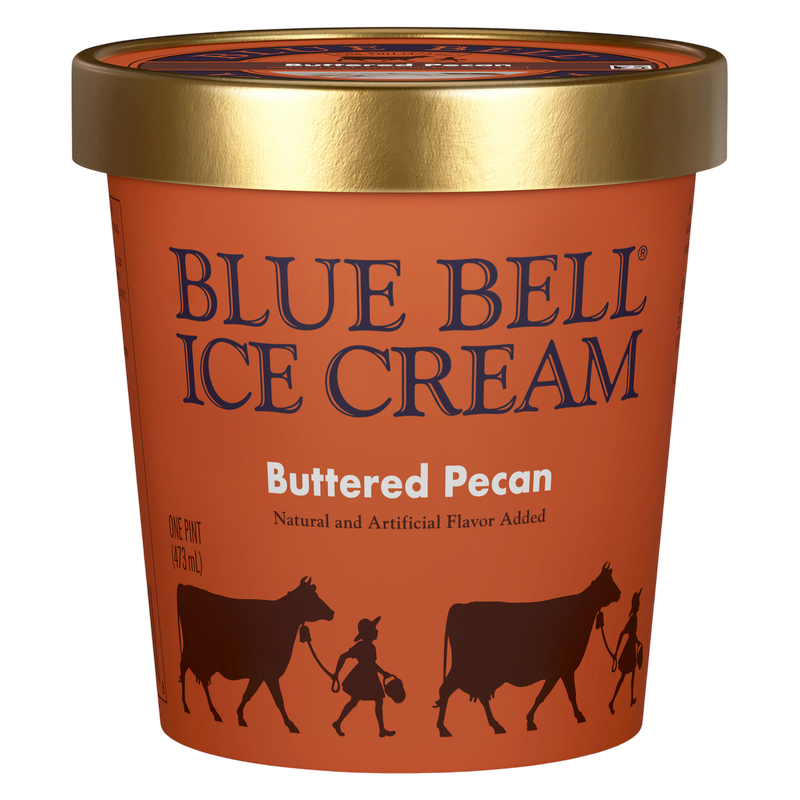 Blue Bell Buttered Pecan Ice Cream Pint
