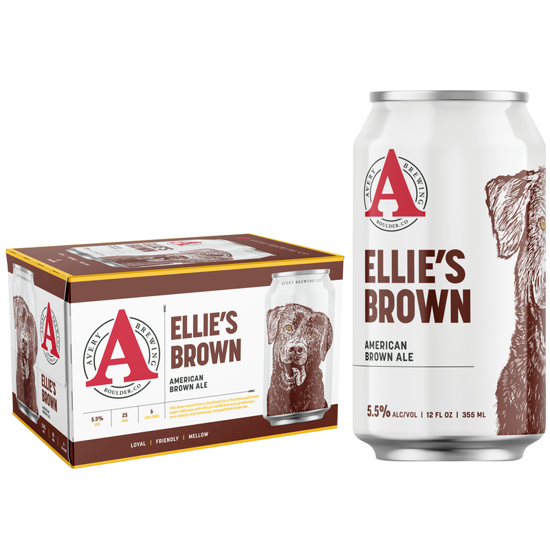 Avery Ellie's Brown Ale 6pk 12oz Can