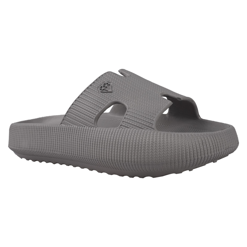 Henley Foam Slides Light Grey- Women's Size 7
