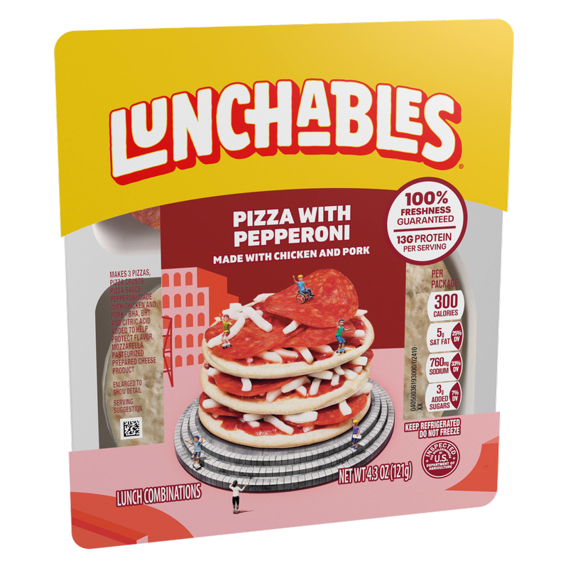 Lunchables Pepperoni Pizza - 4.3oz