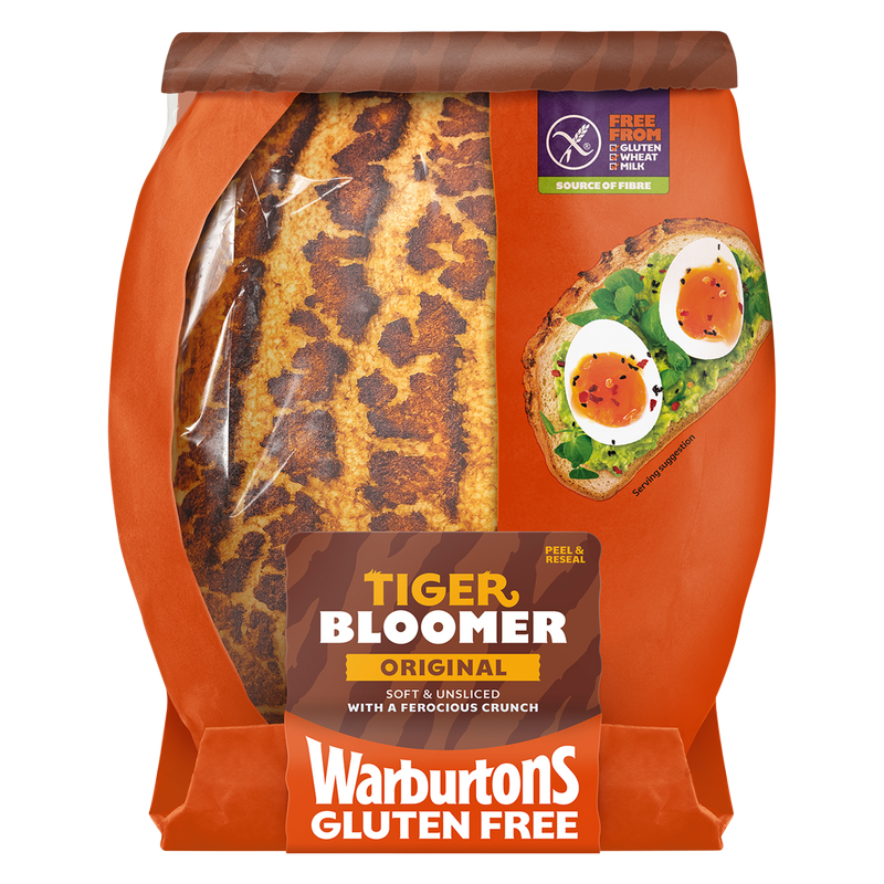 Warburtons Gluten Free Tiger Bloomer, 400g