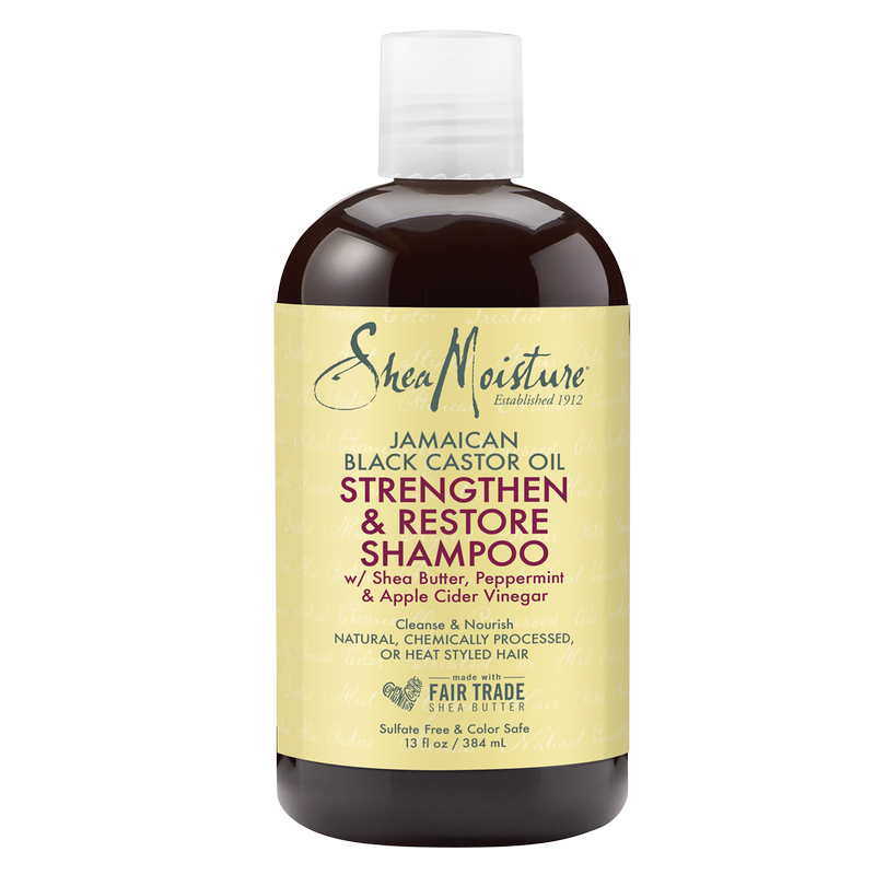 SheaMoisture Jamaican Black Castor Oil Strengthen & Restore Shampoo 13oz