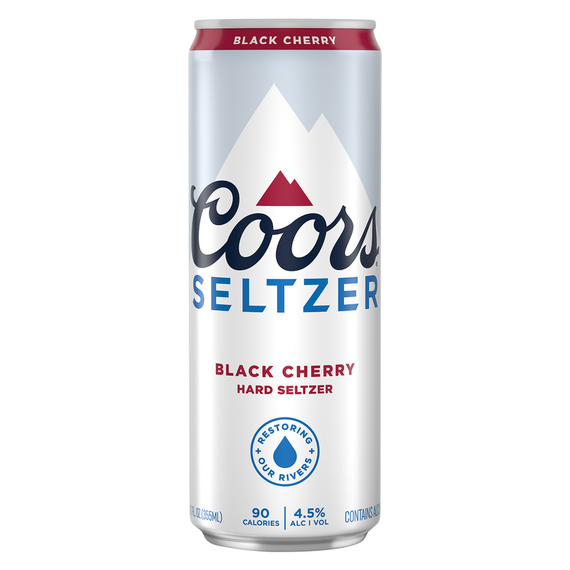 Coors Black Cherry Hard Seltzer Single 12oz Can 4.5% ABV