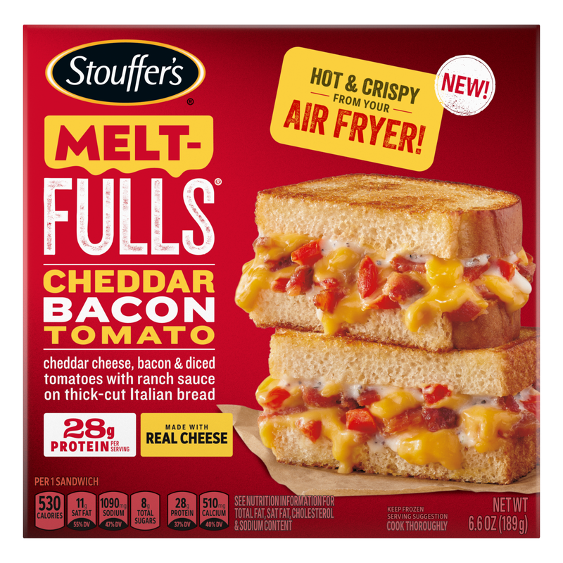 Stouffer's Meltfulls Cheddar, Bacon, Tomato