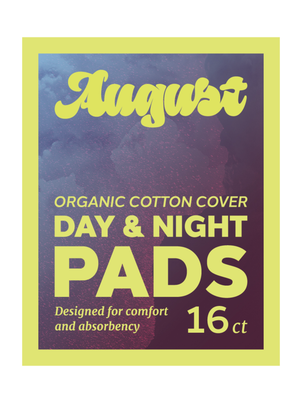 August Combo Day & Night Organic Pads 16ct