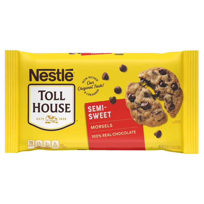 Nestle Toll House Semi Sweet Chocolate Chips 24oz