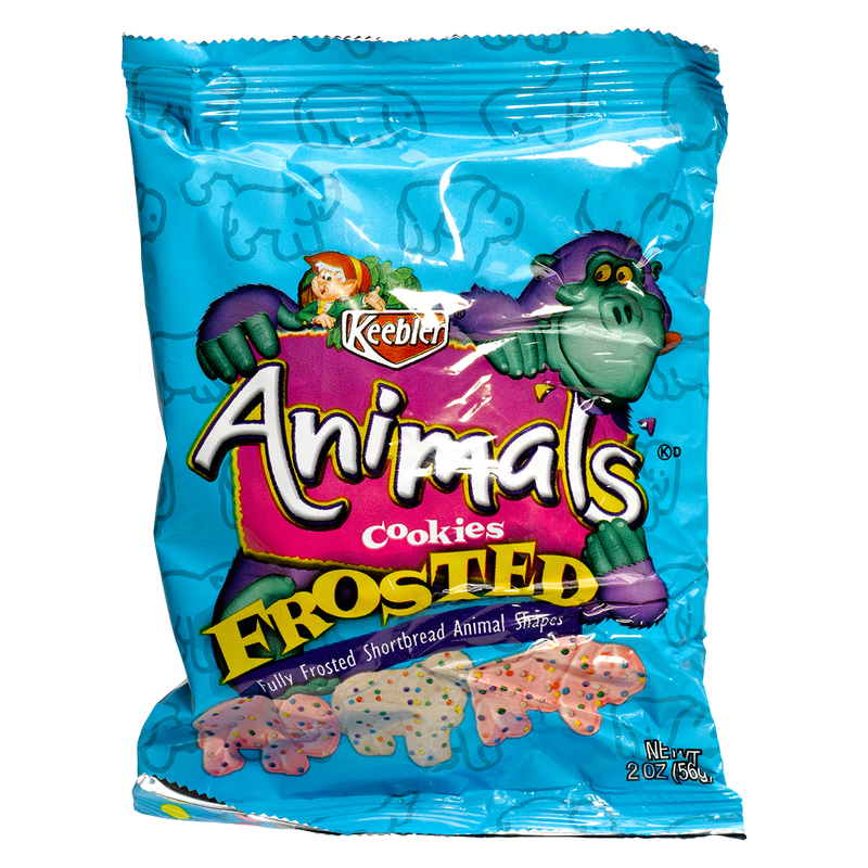 Keebler Animal Frosted Cookies 2oz