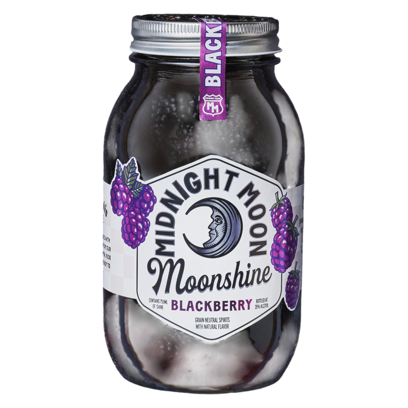 Midnight Moon Blackberry Moonshine, 50ml, 70 Proof (35% ABV)
