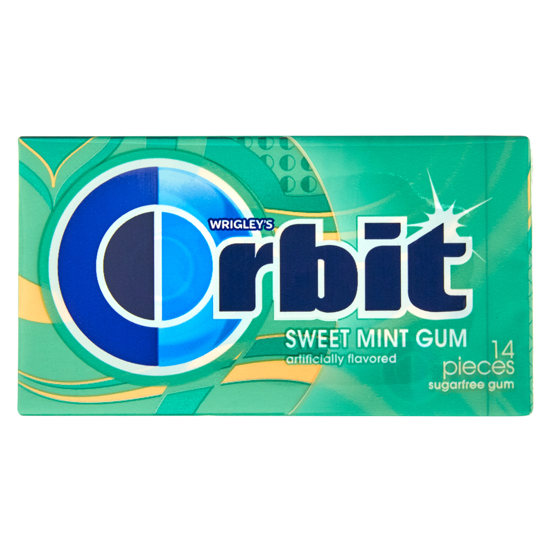 Orbit Sugar Free Gum Sweet Mint 14ct