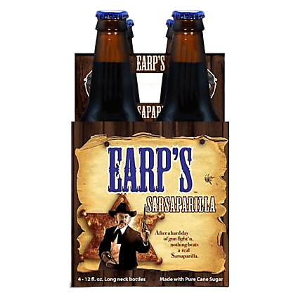 Earp's Sarsaparilla Soda 48oz