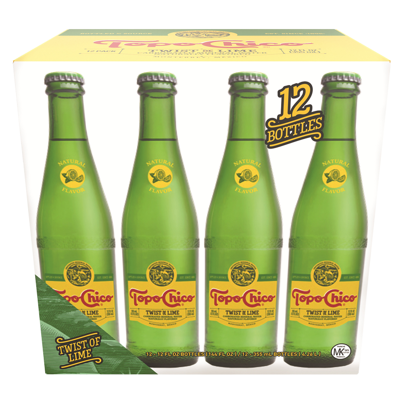 Topo Chico Lime 12pk 12oz Bottle