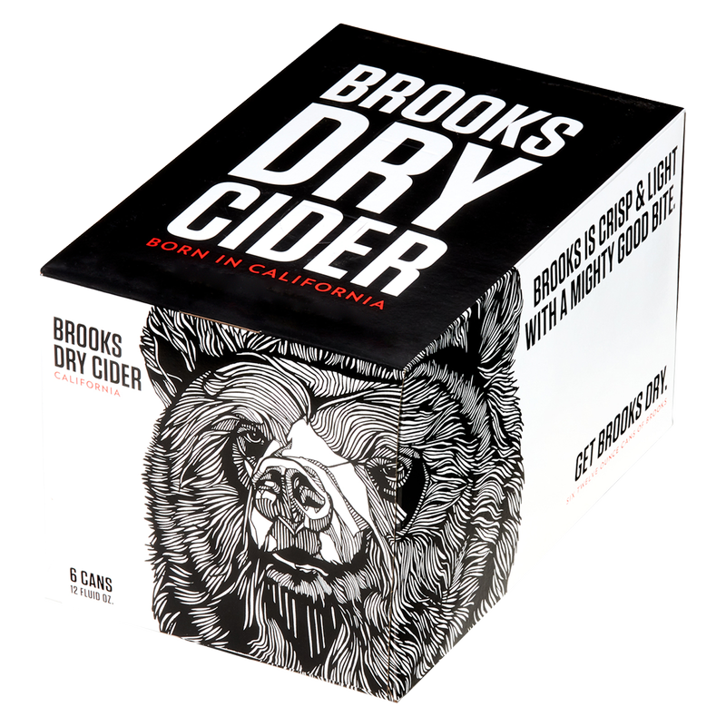 Brooks Dry Cider 6pk 12oz Can